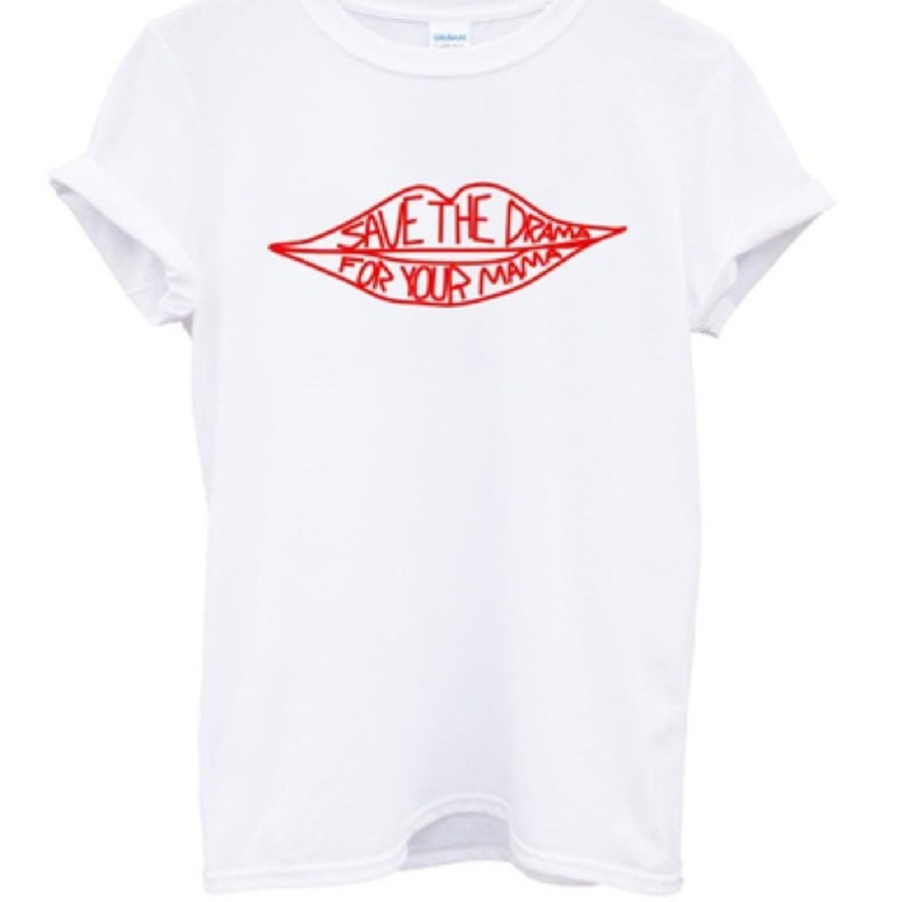 Rachel Green save the drama shirt